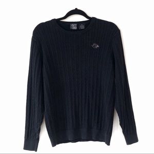 Kate Lord Cashmere Blend Cable Knit Upton Sweater